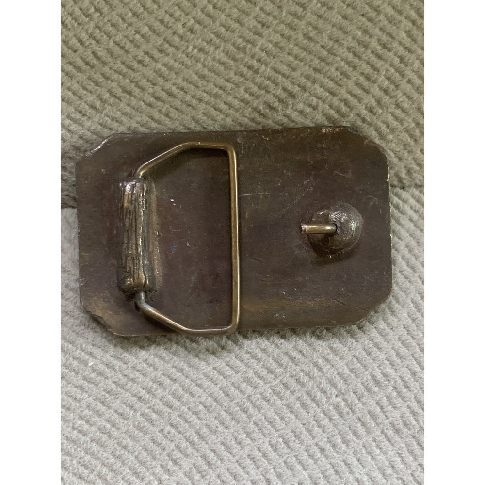 Brass Duck Hunting Decoy Belt Buckle - Picture 4 of 7